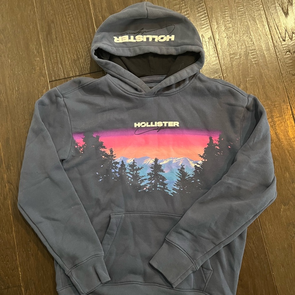 Men’s Hollister Blue Hoodie (M)
